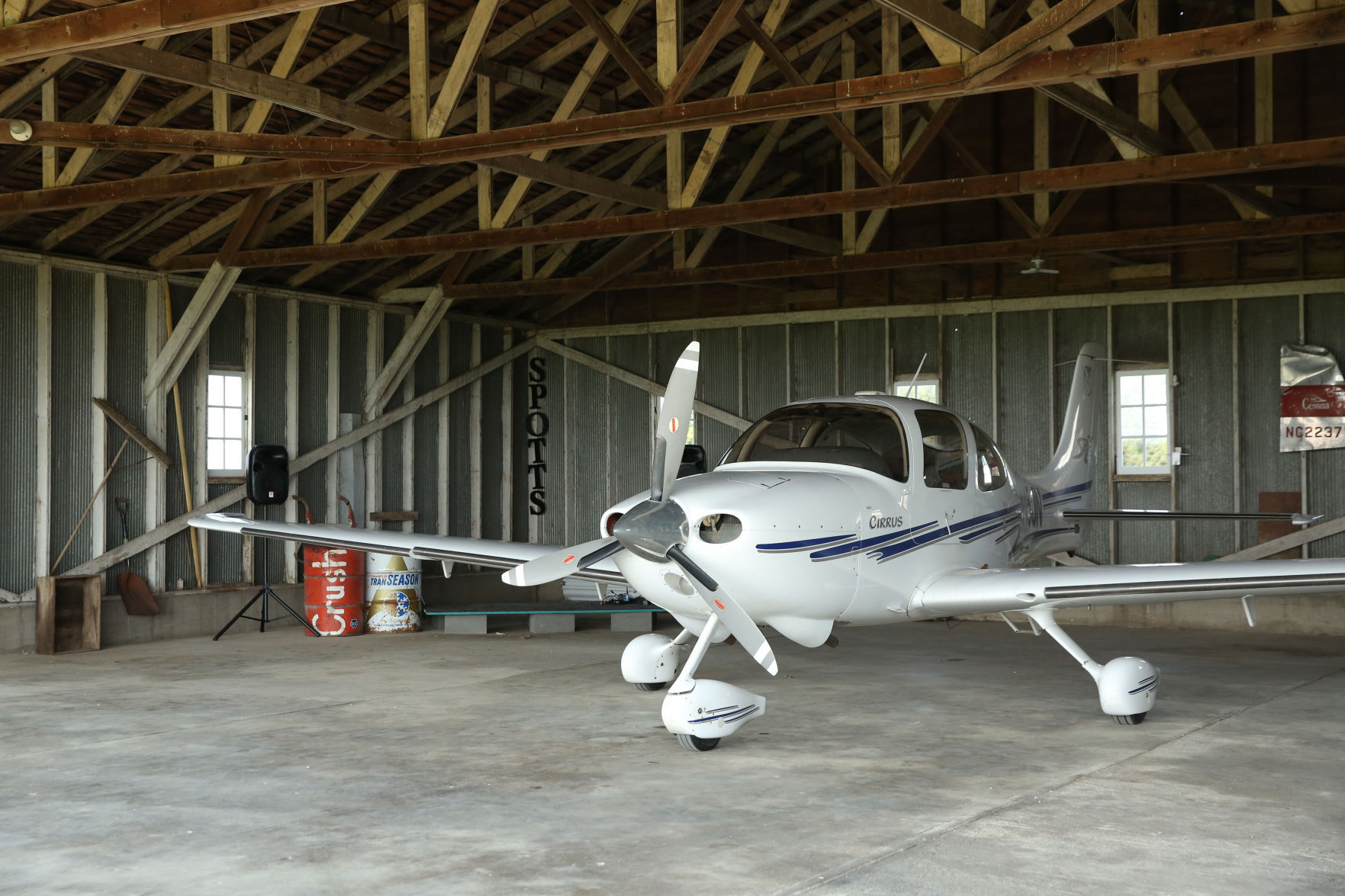 Spotts Heritage Farm - plane